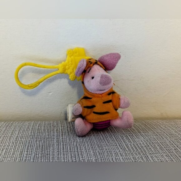 Small Piglet Toy with Clip - Picture 2 of 2